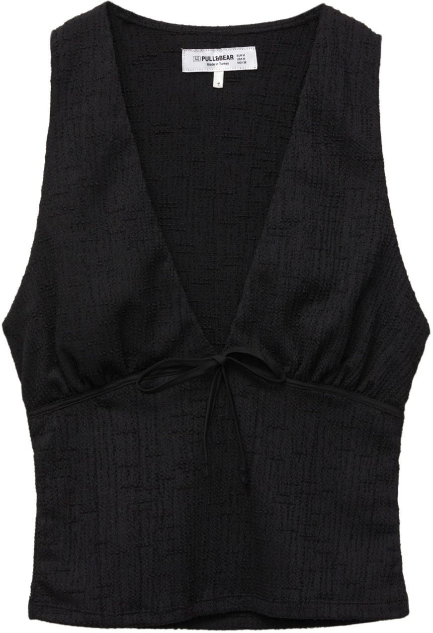 Pull&Bear Top  čierna