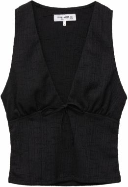 Pull&Bear Top  čierna