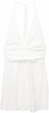 Pull&Bear Letné šaty  biela