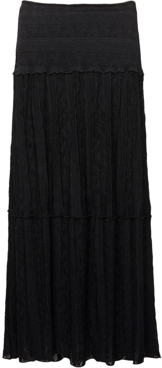 Pull&Bear Sukňa  čierna