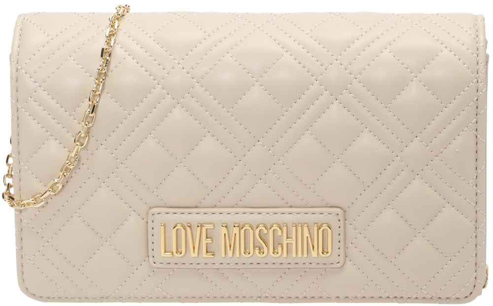 Love Moschino Listová kabelka 'AVORIO'  slonová kosť