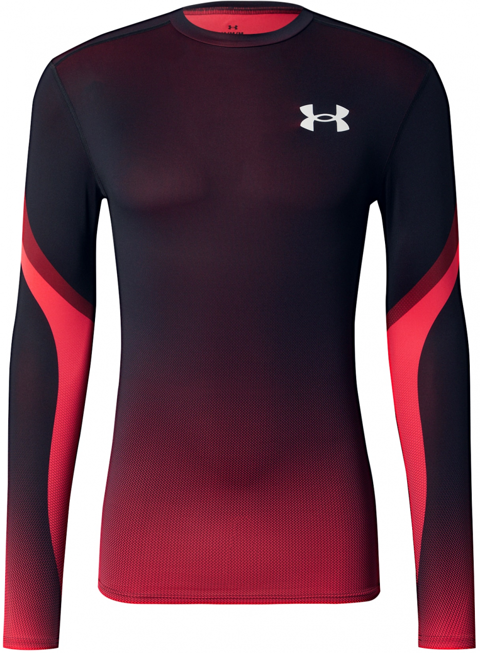 UNDER ARMOUR Funkčné tričko  červená / čierna / biela