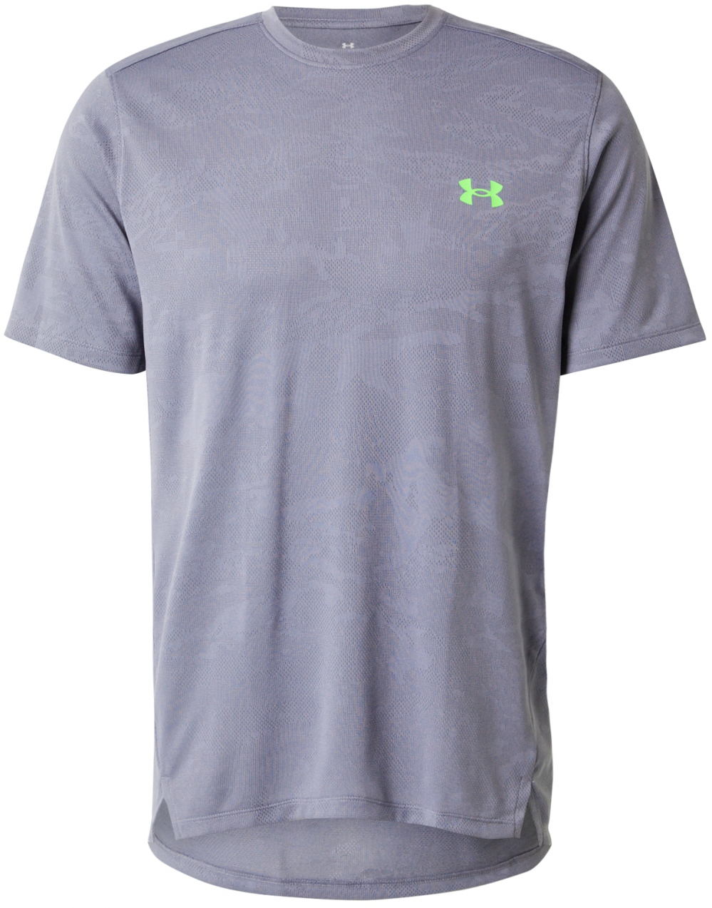 UNDER ARMOUR Funkčné tričko  sivá / neónovo zelená