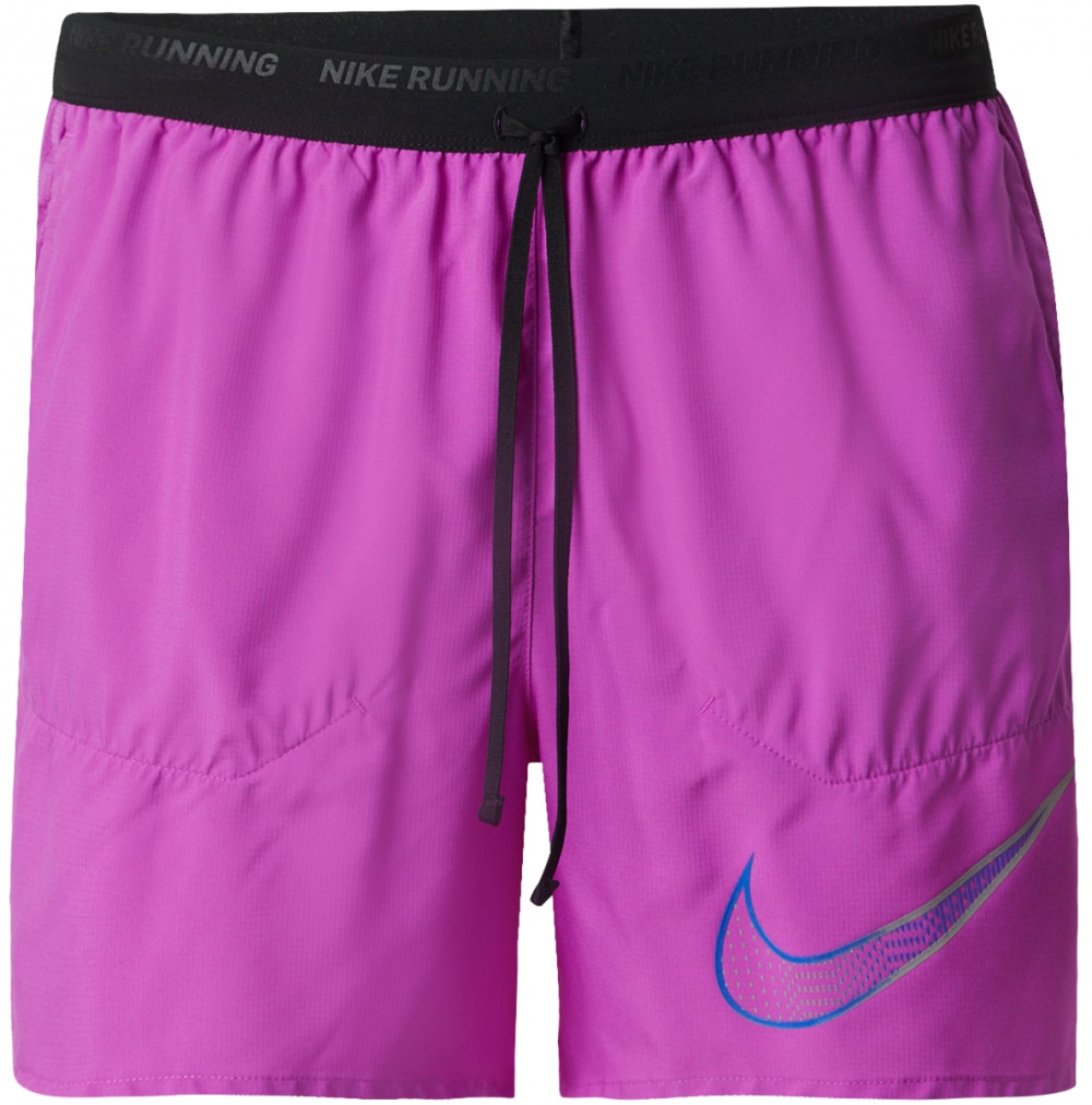 NIKE Športové nohavice 'ENERGY'  modrá / sivá / neónovo fialová