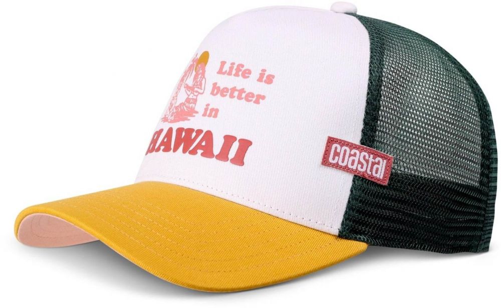 Coastal Čiapka 'Better Hawaii'  šafránová / zelená / červená / biela