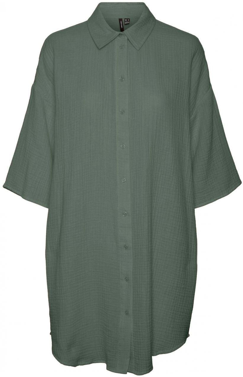 VERO MODA Blúzka 'VMNatali'  tmavozelená