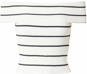 VERO MODA Sveter 'WILLOW'  béžová / čierna