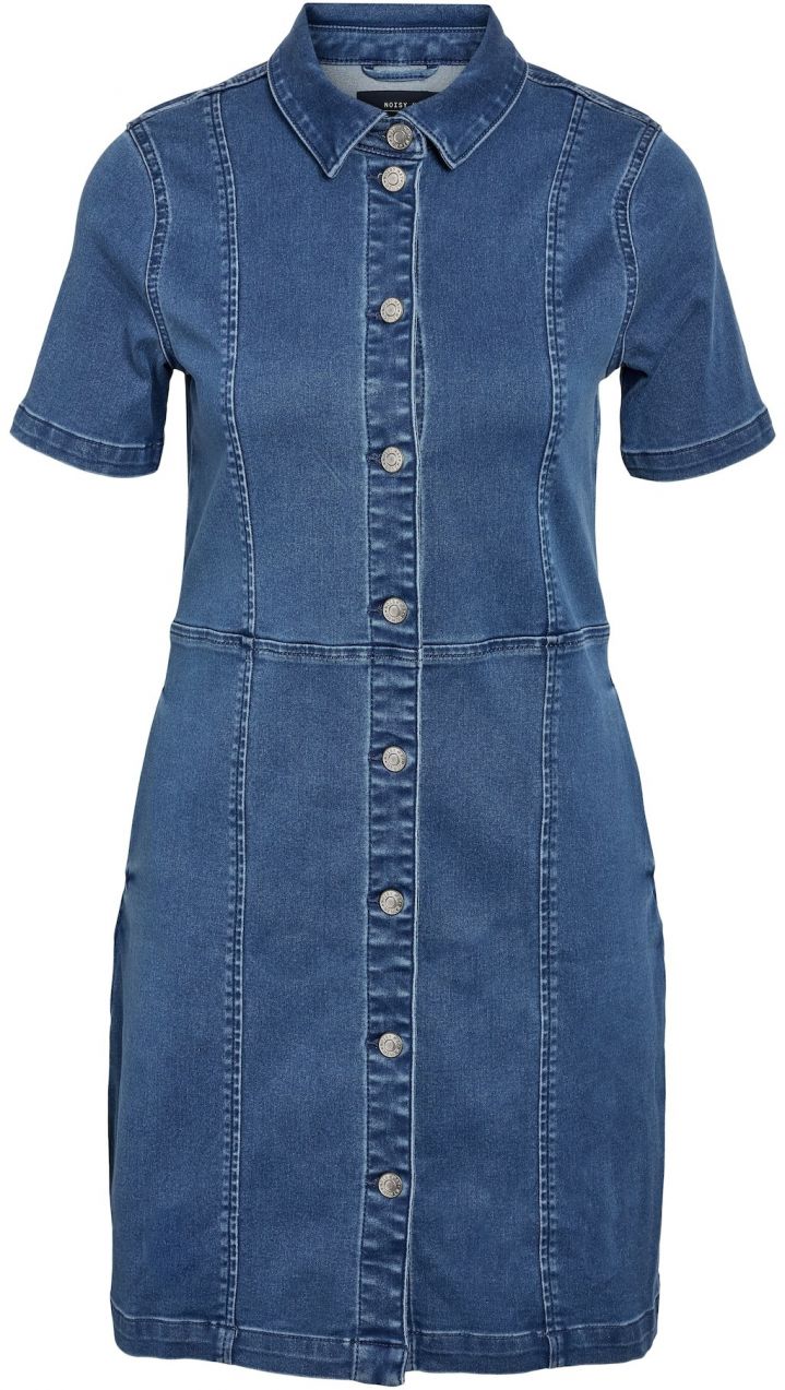 Noisy may Košeľové šaty 'Nisa'  modrá denim