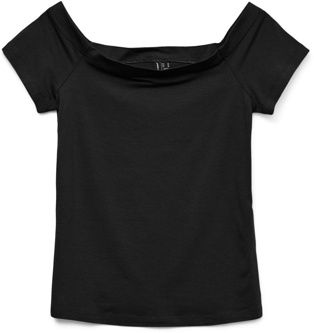 VERO MODA Tričko 'Panda'  čierna