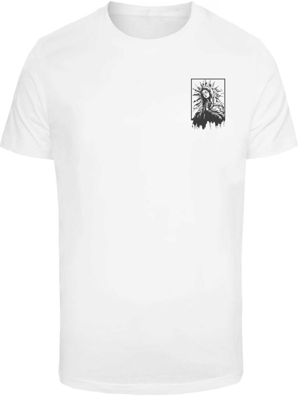 Mister Tee Tričko  čierna / biela