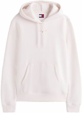 Tommy Jeans Mikina  svetlofialová / ružová / rosé / biela