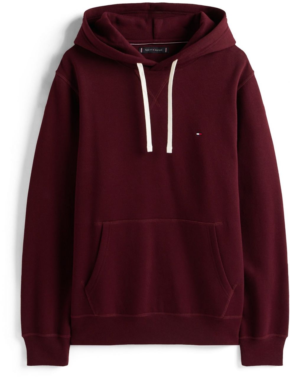 TOMMY HILFIGER Mikina 'ESS SEASONAL'  námornícka modrá / červená / tmavočervená / biela