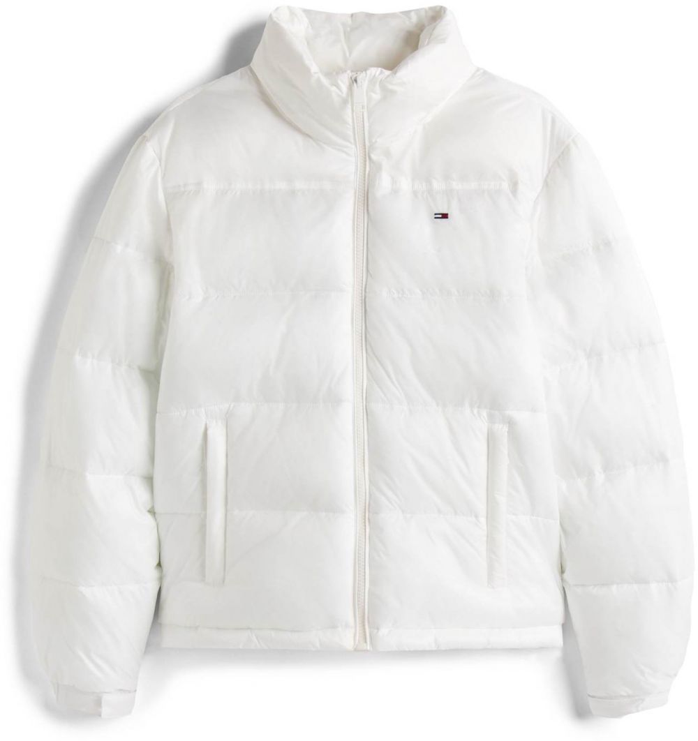 Tommy Jeans Prechodná bunda 'ESS'  biela