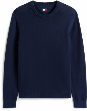 Tommy Jeans Sveter 'ESS'  námornícka modrá