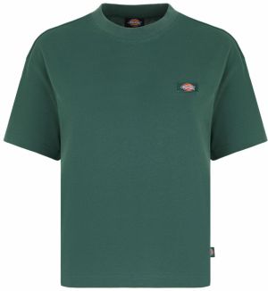 DICKIES Tričko 'Oakport'  tmavozelená