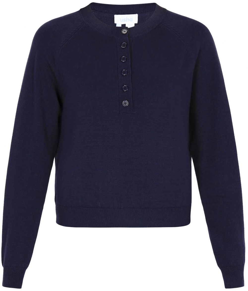 usha BLUE LABEL Sveter  námornícka modrá