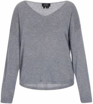 usha BLACK LABEL Sveter  sivá
