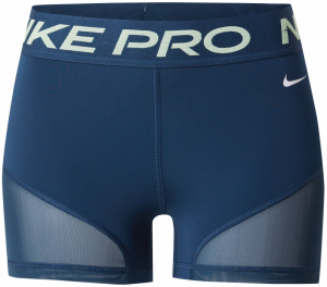 NIKE Športové nohavice  námornícka modrá / pastelovo zelená