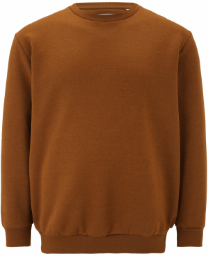 Jack & Jones Plus Mikina 'JJEBradley'  hnedá