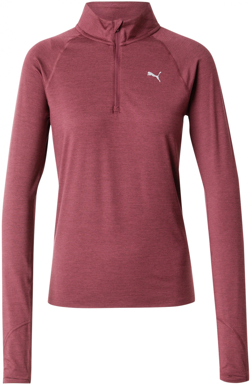 PUMA Funkčné tričko 'Run Velocity Cloudspun'  vínovo červená