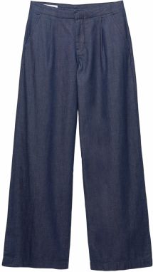 Pull&Bear Plisované rifle  tmavomodrá