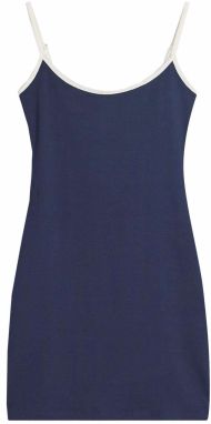 Bershka Šaty  námornícka modrá / biela
