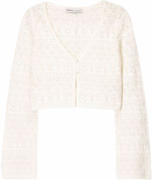 Bershka Kardigán  svetlobéžová