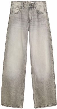 Bershka Džínsy  sivý denim