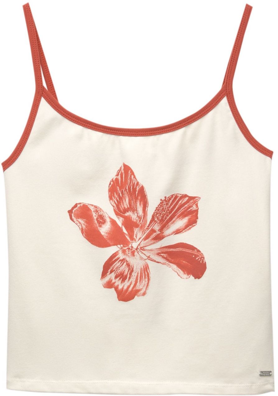 Pull&Bear Top  nebielená / mandarínková