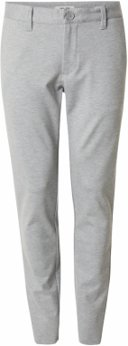 Only & Sons Chino nohavice 'ONSMARK'  sivá melírovaná