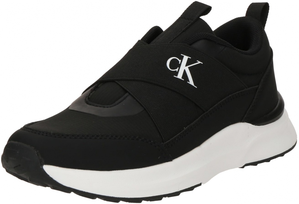 Calvin Klein Jeans Tenisky  čierna / biela