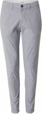 JACK & JONES Chino nohavice 'JPSTMARCO JJERIK'  dymovo modrá