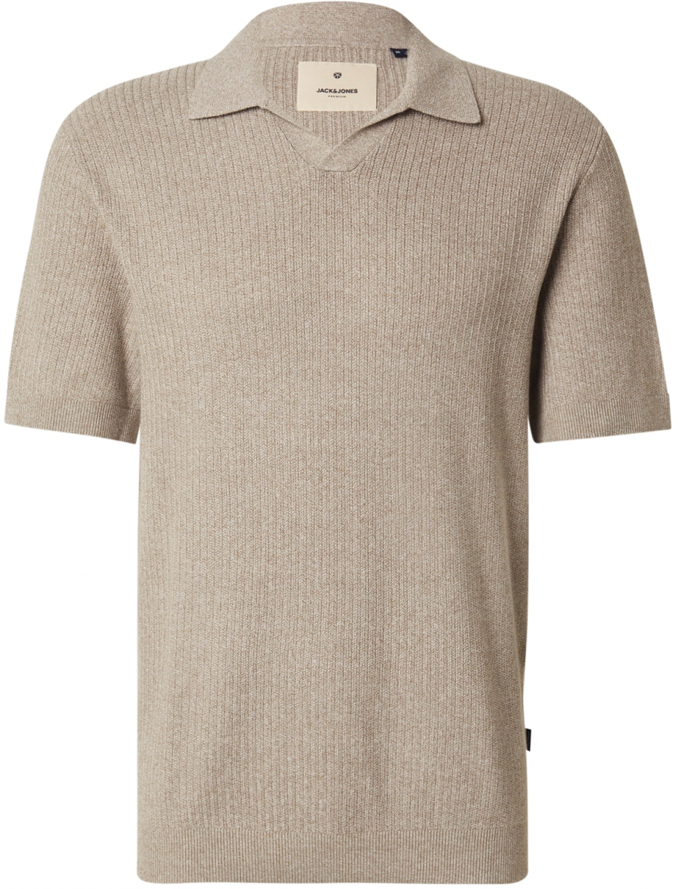 Jack & Jones Premium Tričko 'JPRBLUWILBERT'  svetlohnedá