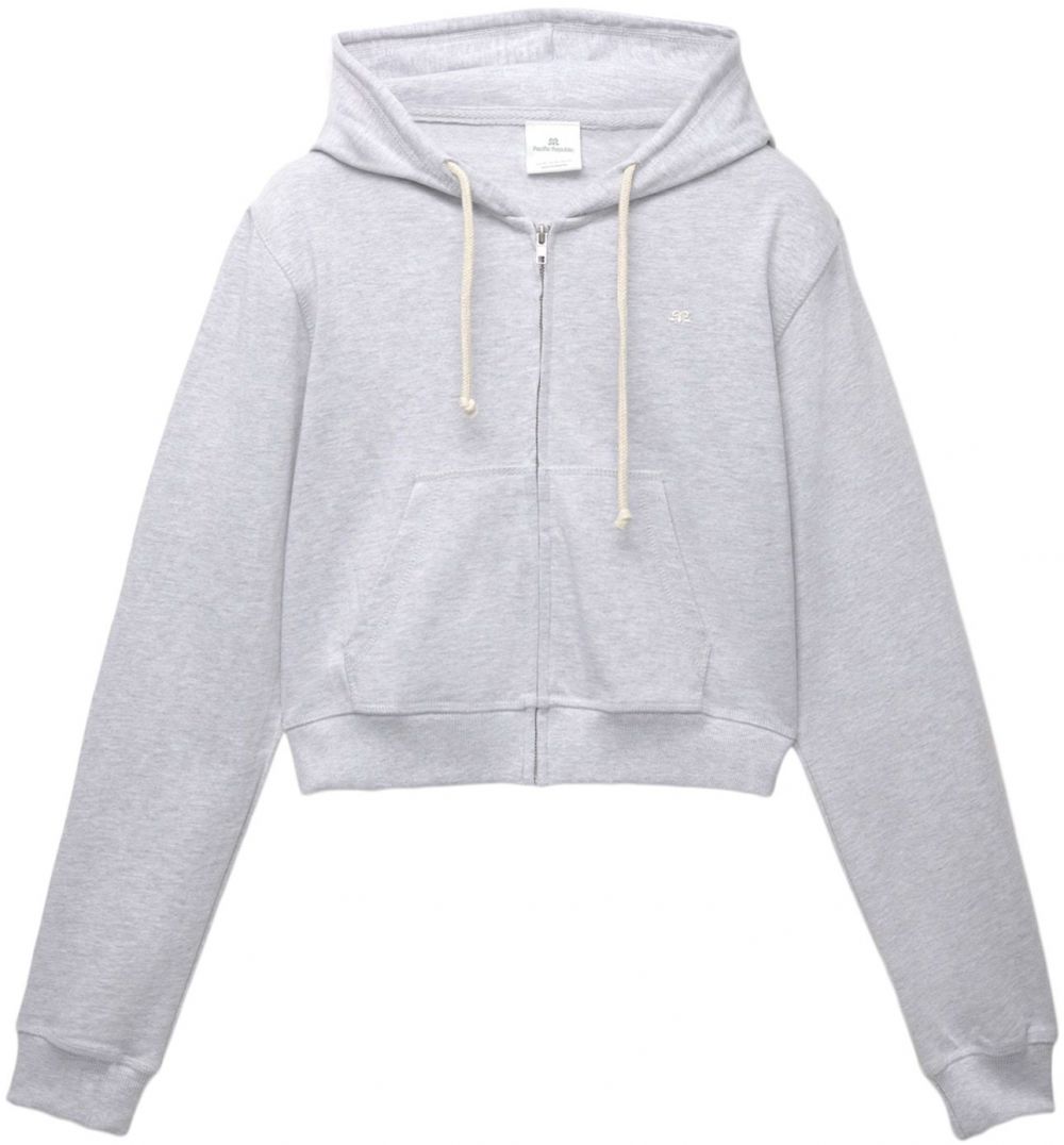 Pull&Bear Tepláková bunda  sivá