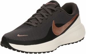 NIKE Bežecká obuv 'Revolution 8'  hnedá / farby bahna / čierna