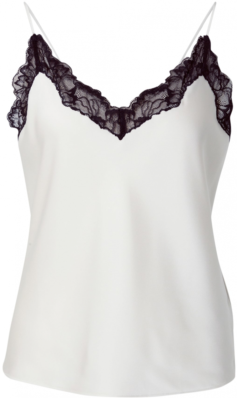 Calvin Klein Top  čierna / biela