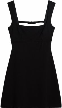 Bershka Šaty  čierna