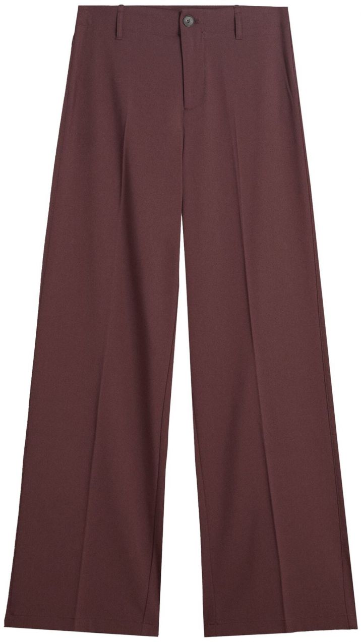 Bershka Nohavice s pukmi  burgundská
