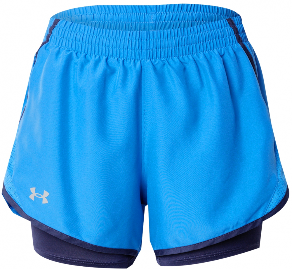 UNDER ARMOUR Športové nohavice 'Fly-By'  námornícka modrá / azúrová