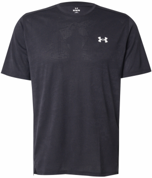 UNDER ARMOUR Funkčné tričko  čierna / biela