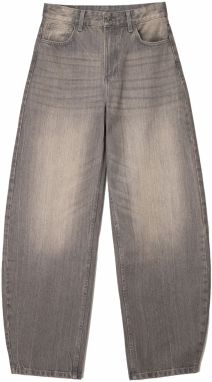 Bershka Džínsy  sivý denim