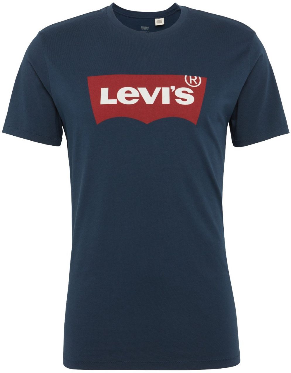 LEVI'S ® Tričko 'Graphic Set-In Neck Tee'  námornícka modrá / červená / biela