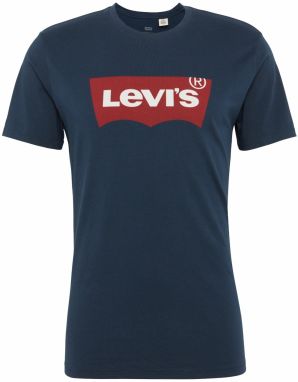 LEVI'S ® Tričko 'Graphic Set-In Neck Tee'  námornícka modrá / červená / biela