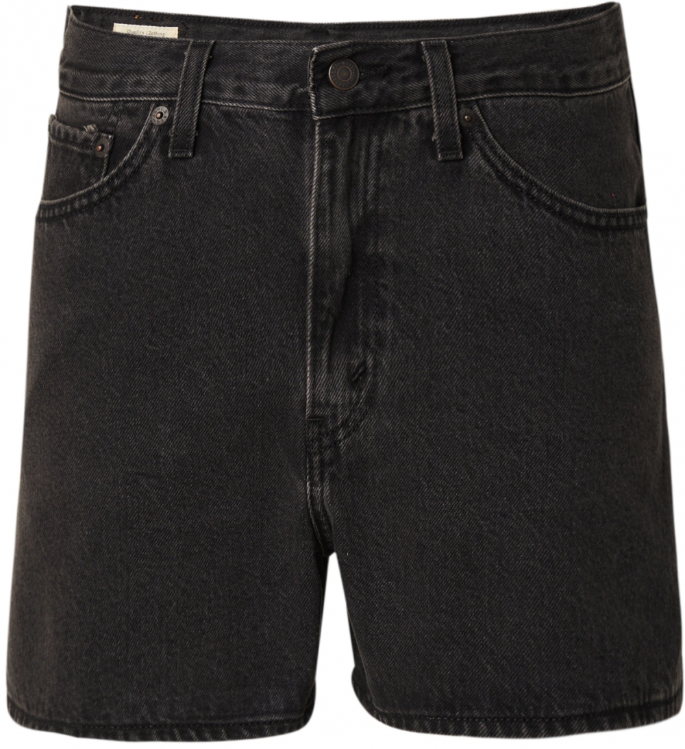 LEVI'S ® Džínsy '80's Mom Shorts'  čierny denim