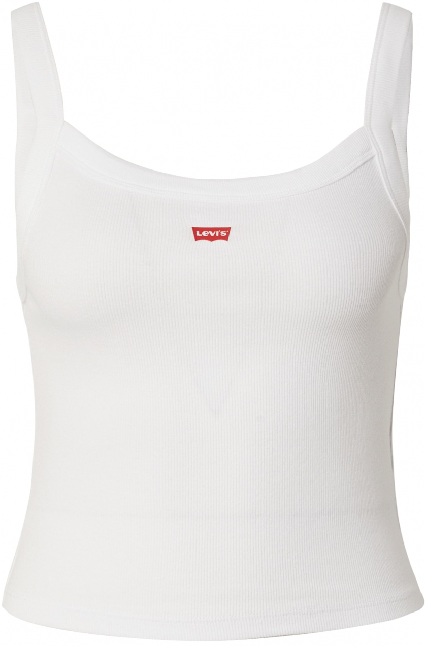 LEVI'S ® Top 'Essential Sporty Tank Top'  červená / biela