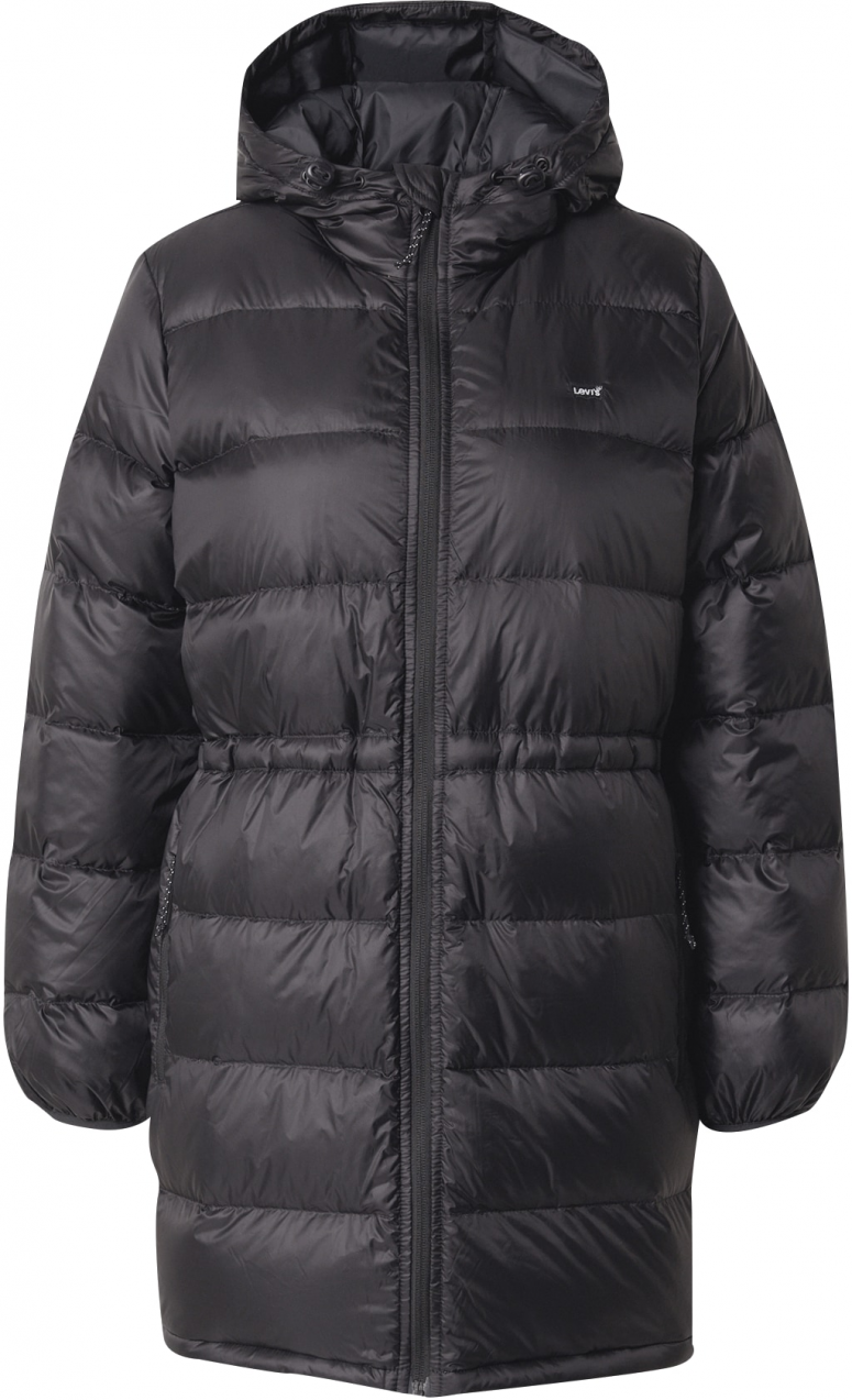 LEVI'S ® Prechodný kabát 'Polly Midi Puffer'  čierna