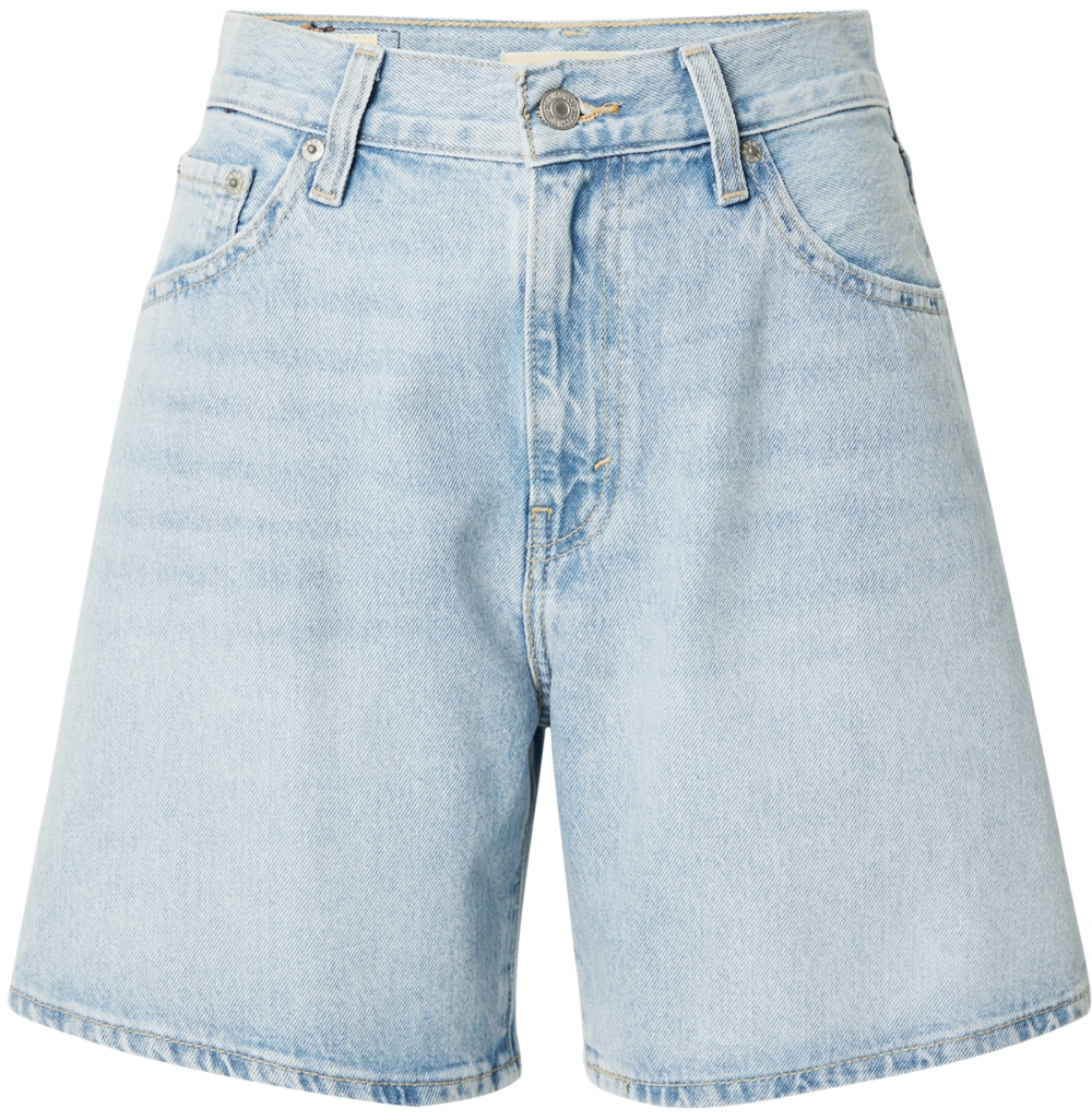 LEVI'S ® Džínsy 'High Baggy Short'  svetlomodrá