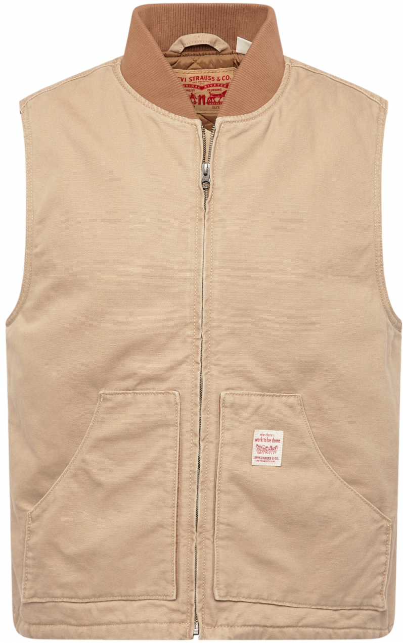 LEVI'S ® Vesta 'Sansome Vest'  béžová / farba ťavej srsti