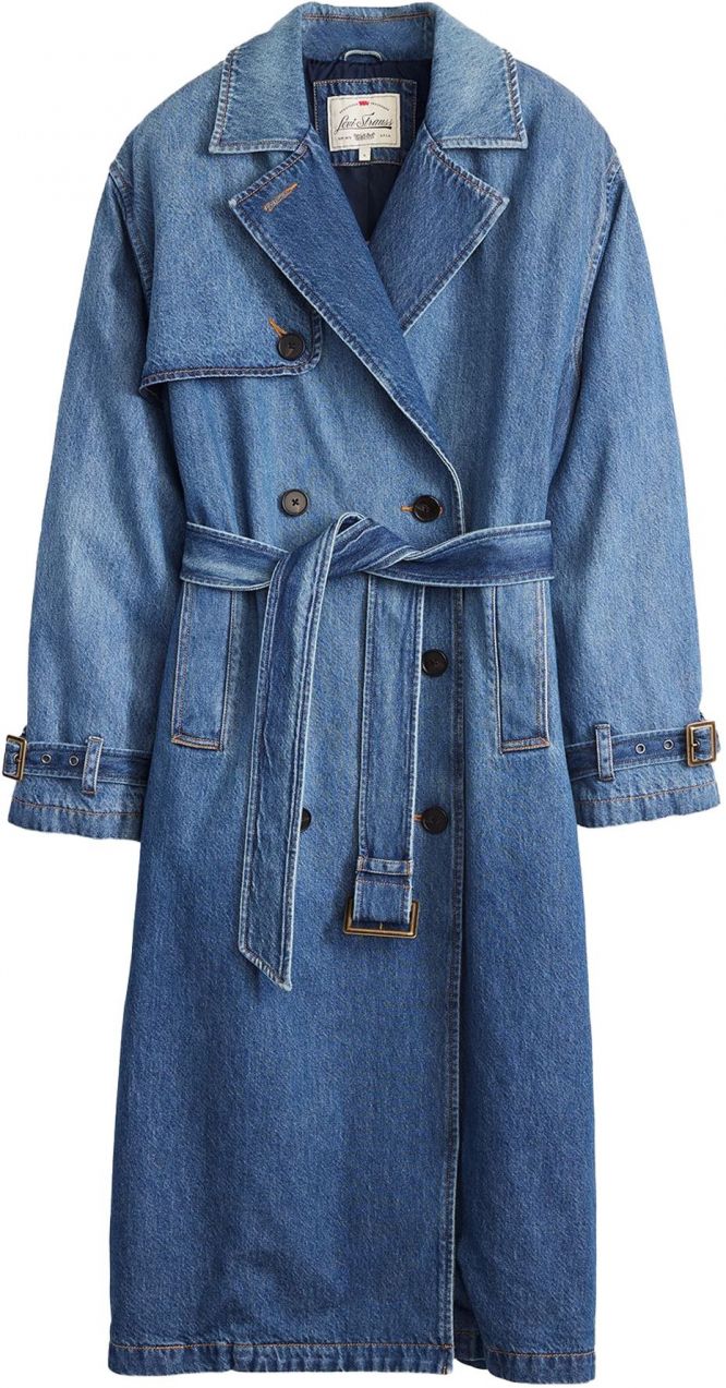 LEVI'S ® Prechodný kabát 'Spade Trench Coat'  tmavomodrá