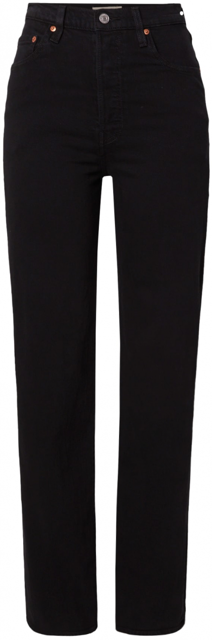 LEVI'S ® Džínsy 'Ribcage Full Length'  čierna